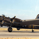 B-17G Shoo Shoo Baby. The G model was the definitive Flying Fortress, with 8,680 built. The addition of a chin turret to defend against head-on fighter attacks gave the B-17G a total of 11 defensive machine guns. (US Air Force)